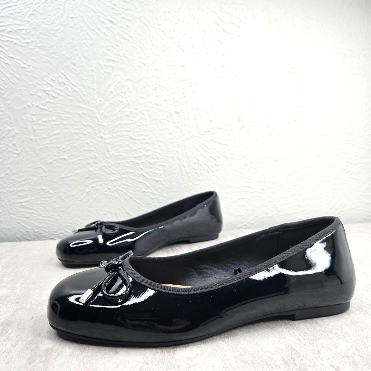 black ballet pumps wide fit