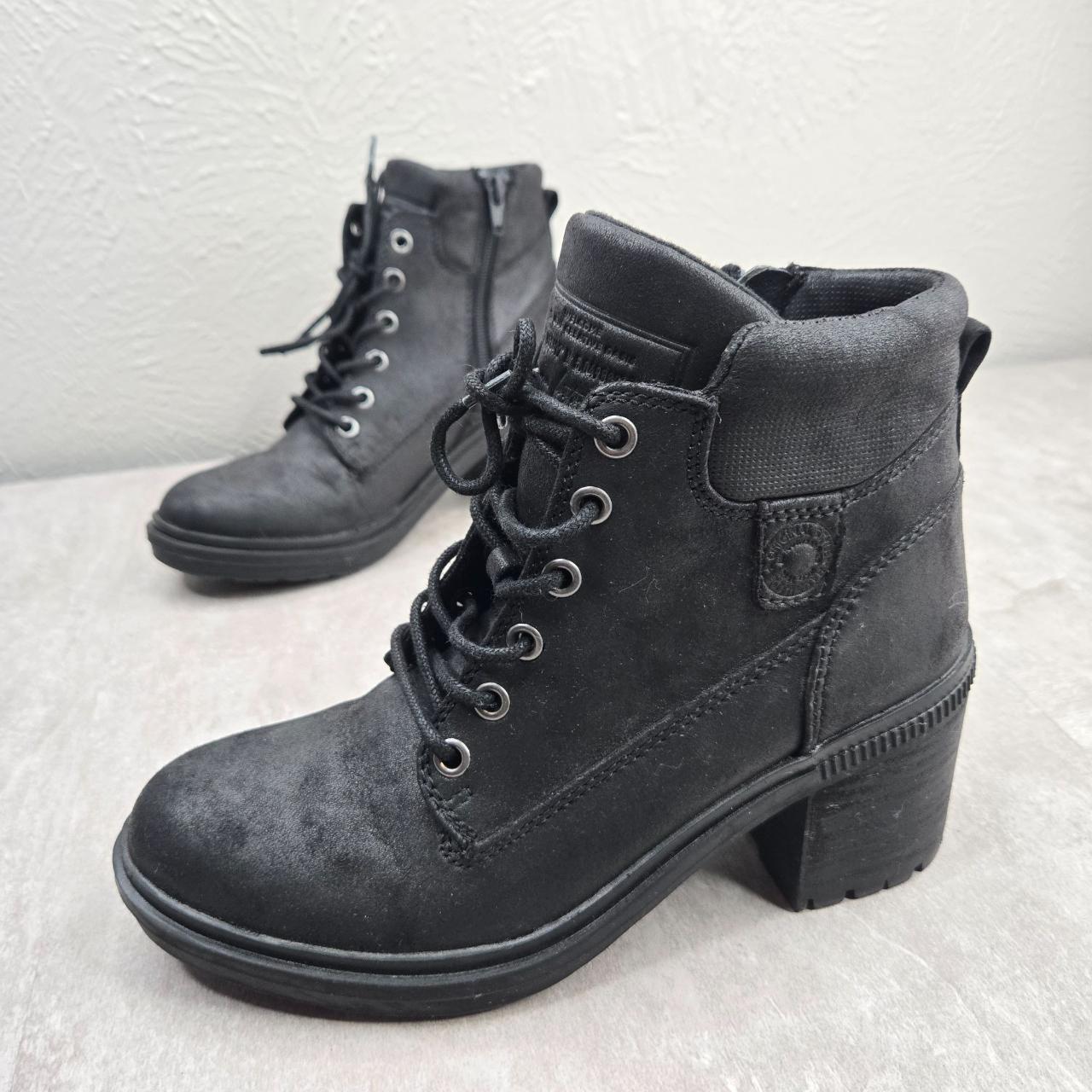 Crown vintage combat boots best sale