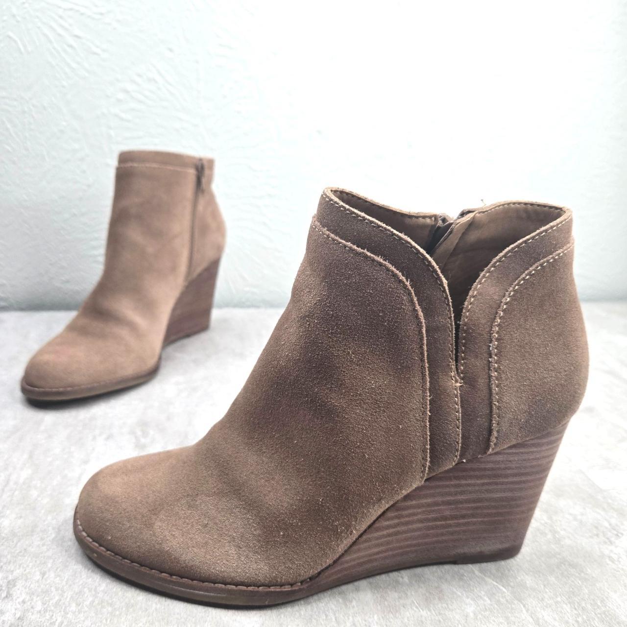 Lucky brand yimina wedge bootie hotsell