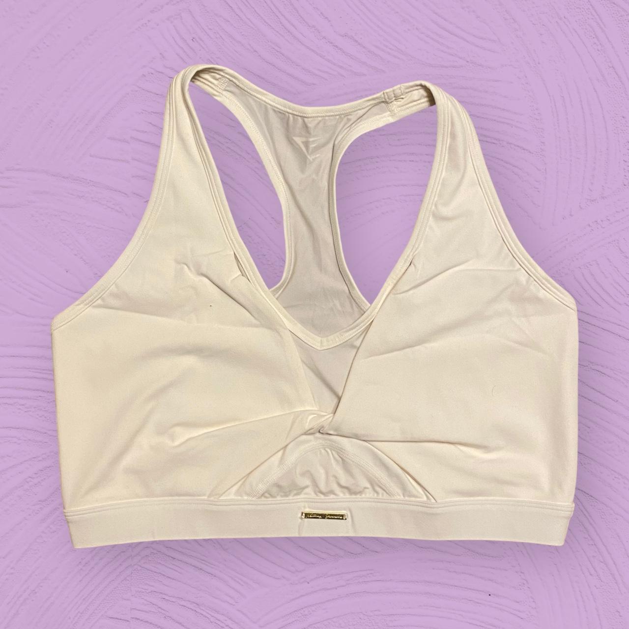 Whitney pink gymshark sports bra Size large New - Depop