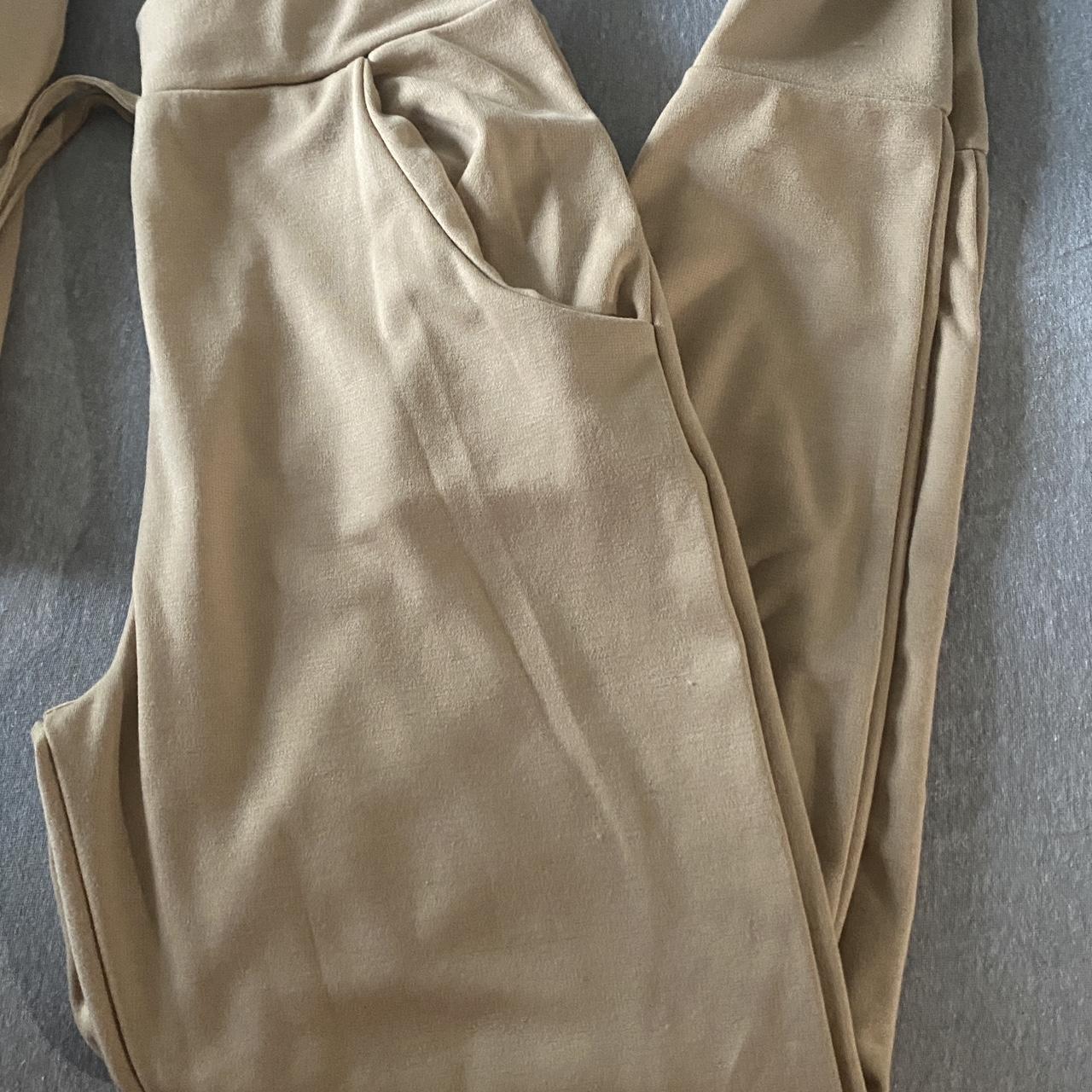 Femme Luxe Women's Tan and Khaki Sweatshirt (5)