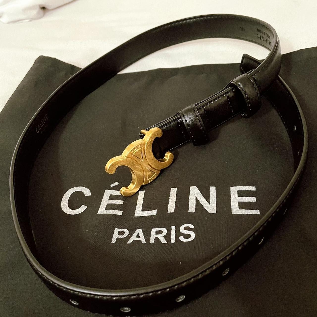celine black belt