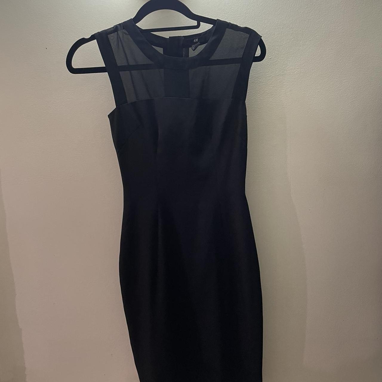 H&M Women's Black Dress | Depop