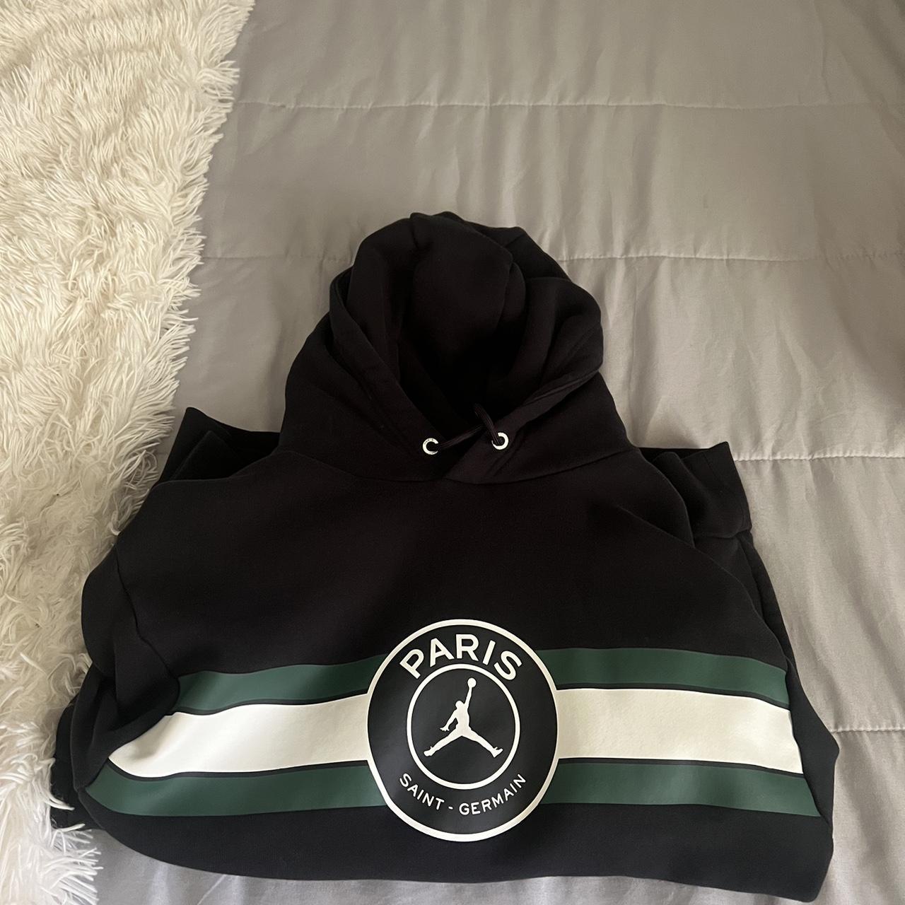 PSG X JORDAN Hoodie perfect condition men s small Depop