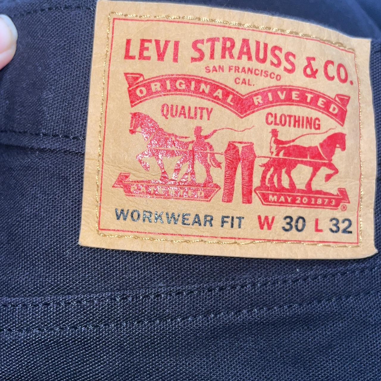 Levi's Men's Black Jeans | Depop