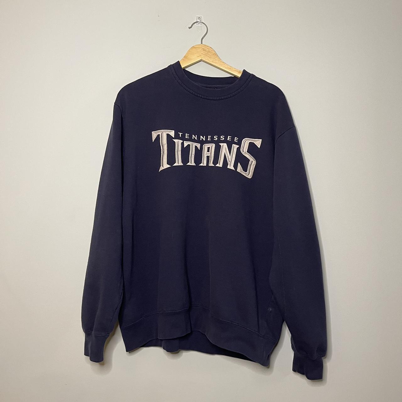 Vintage NFL Tennessee Titans Crewneck Sweatshirt - - Depop