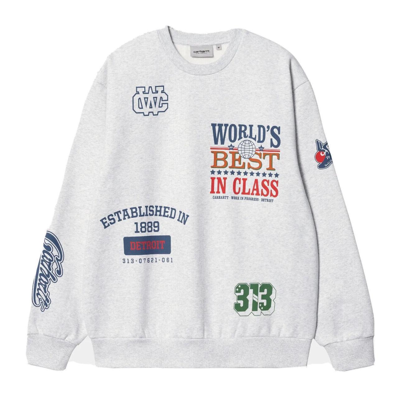 【CARHARTT WIP】MULTI WORLD SWEATSHIRT Men's Carhartt WIP MULTI WORLD SWEATSHIRT Jumper | Depop