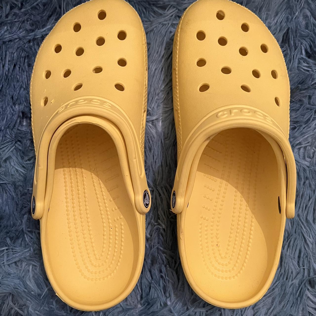 Crocs Men's Yellow Clogs