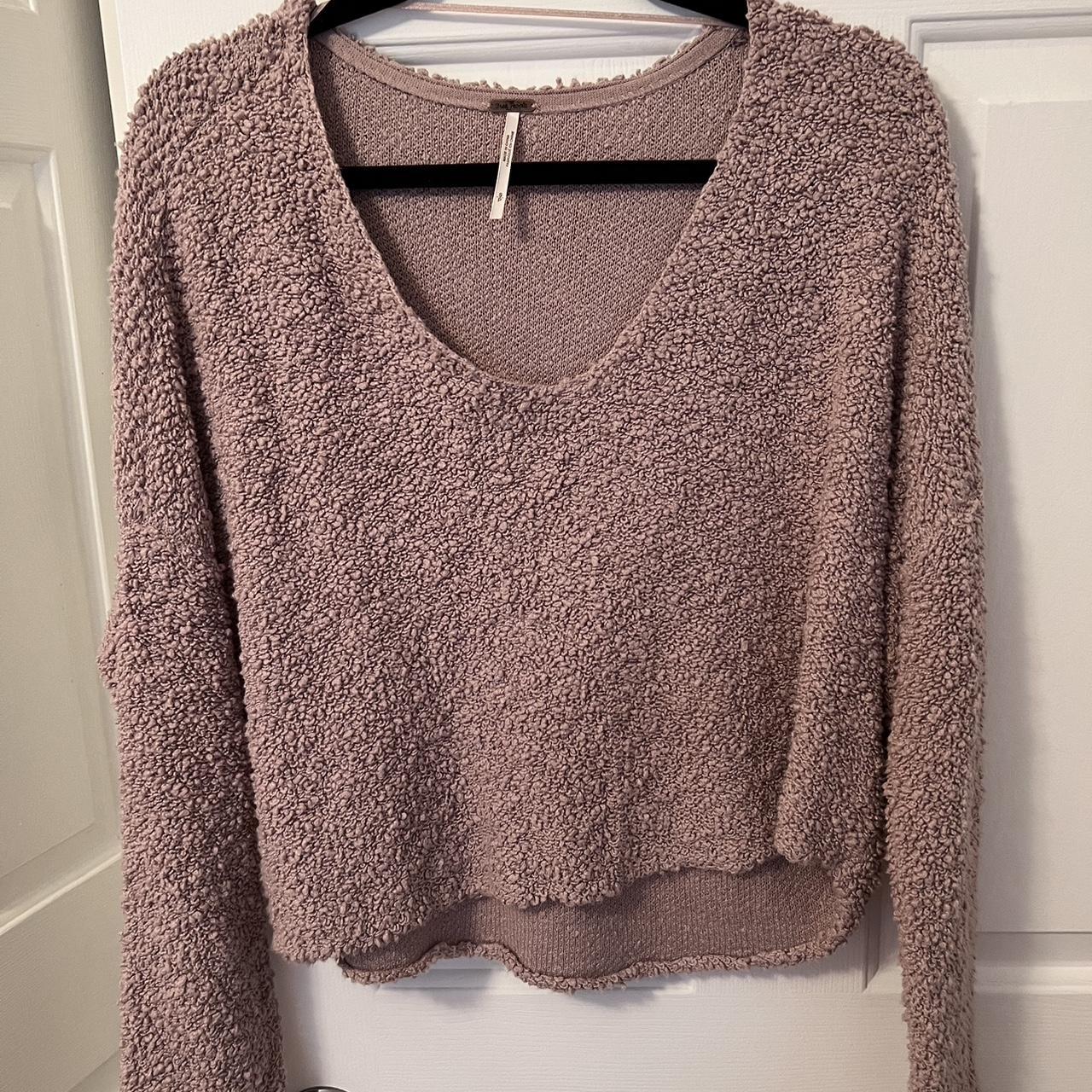 Free people sales shaggy sweater