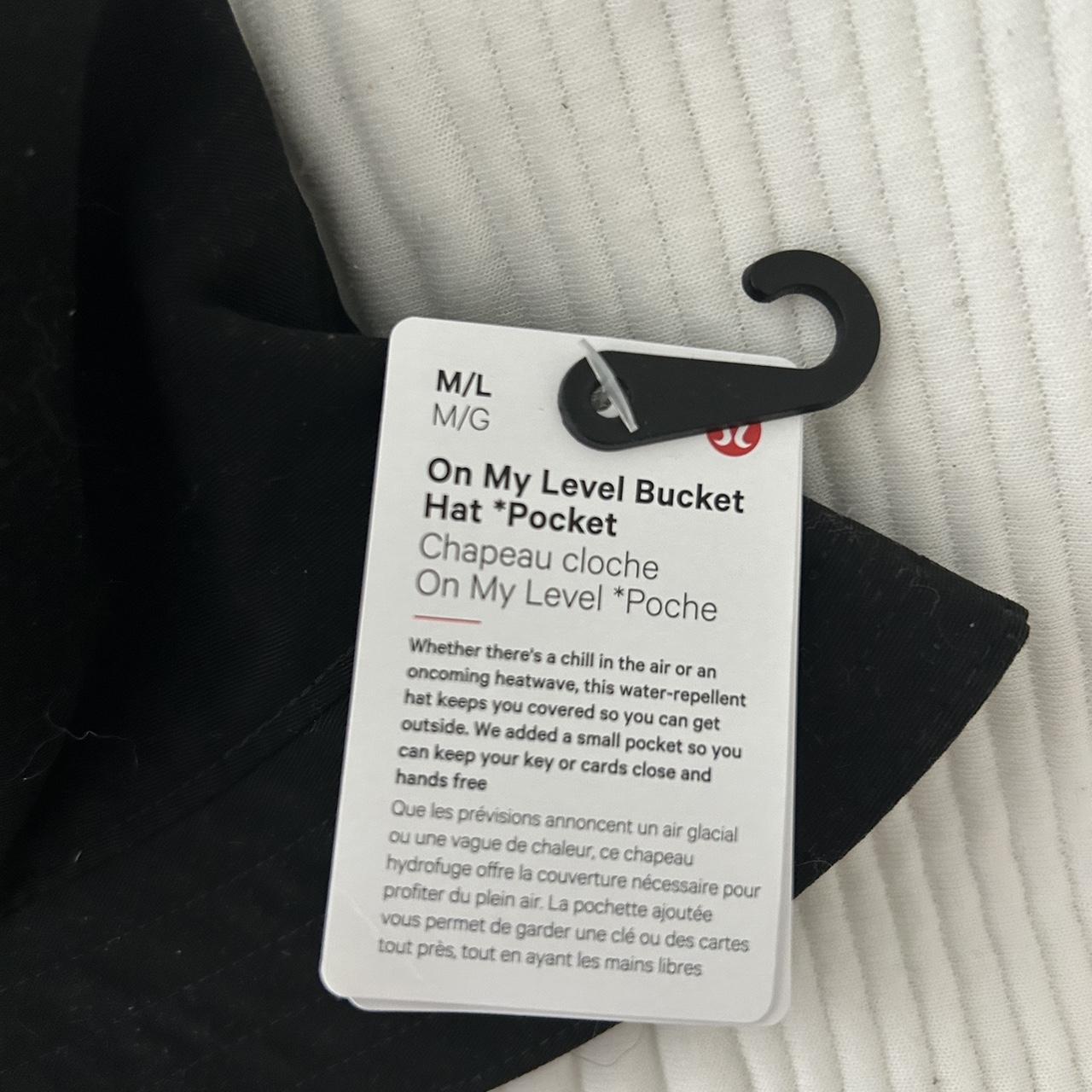 Lululemon Women's Black Hat Depop