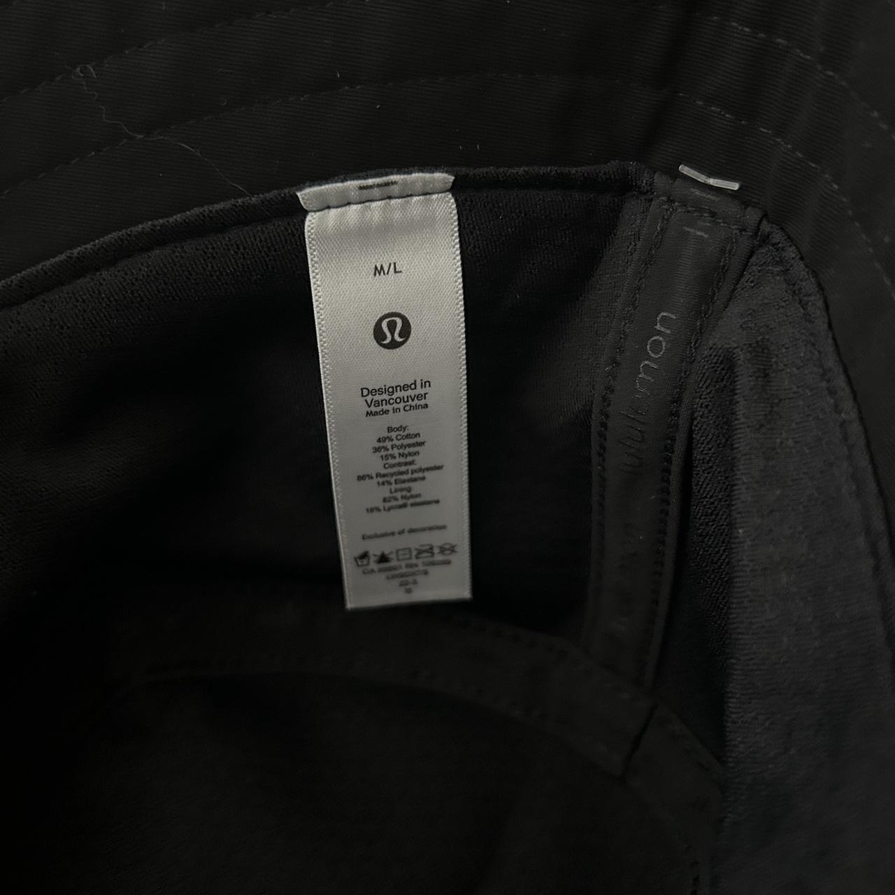 Lululemon Women's Black Hat Depop