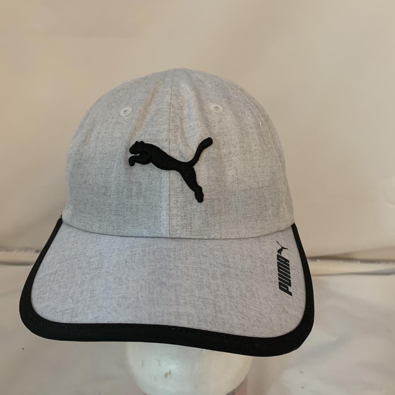Puma Hat with Velcro back Depop