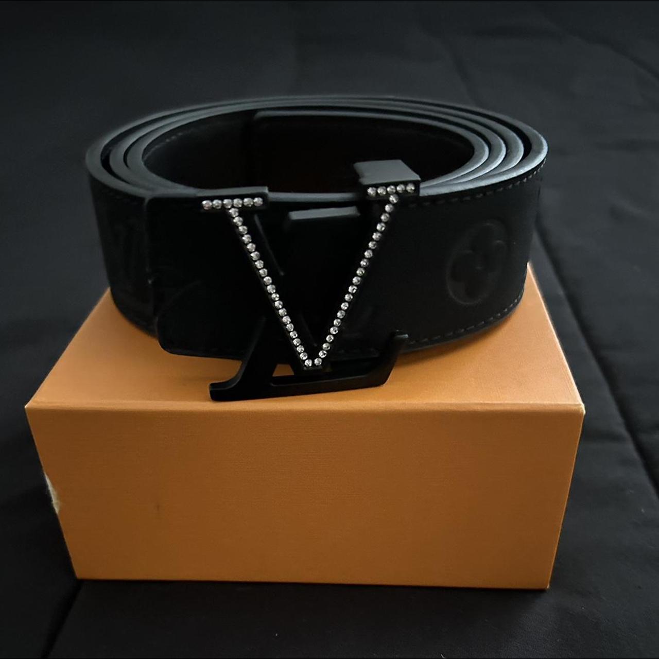 Louis Vuitton Vintage Men's Belt. Sizing in - Depop