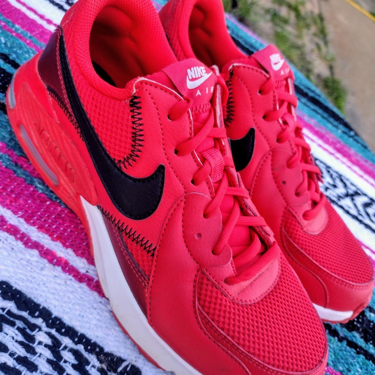 Nike air max 9 red black and on sale white