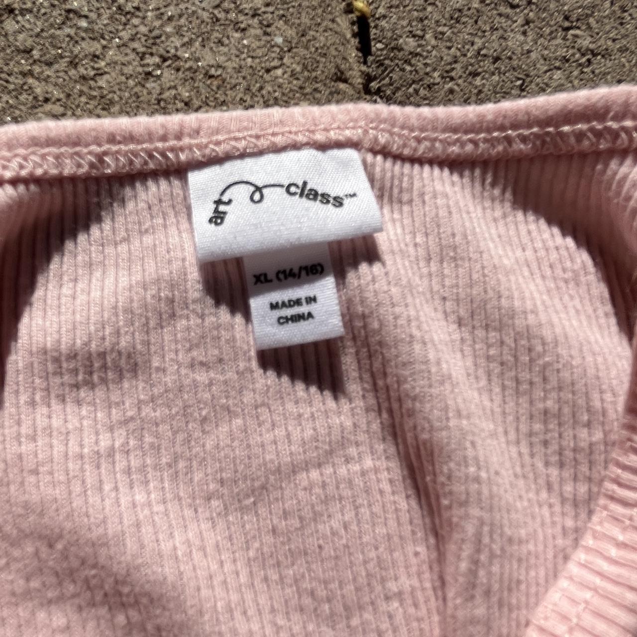 Target Pink and White Vest Depop