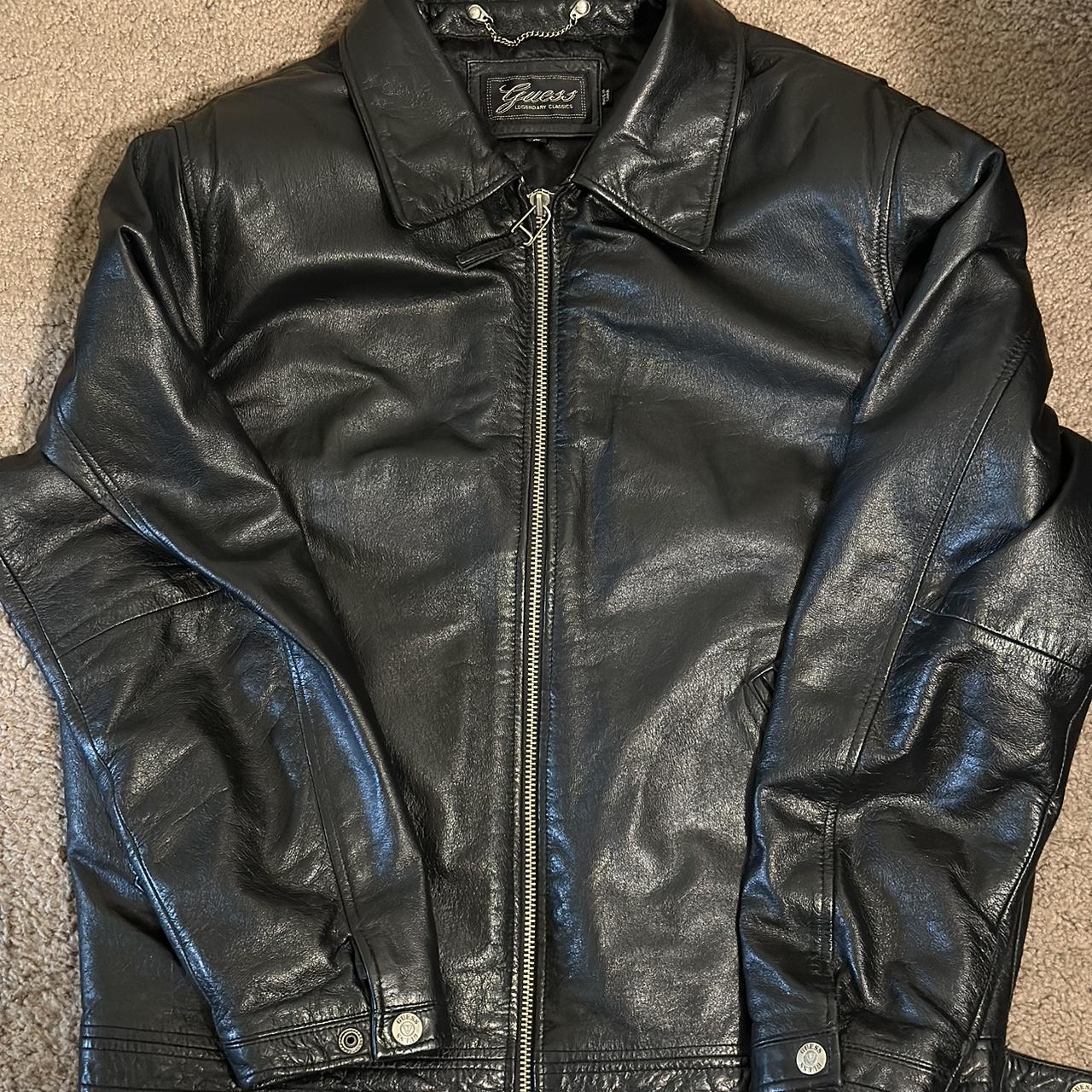 Guess Men S Black Jacket Depop