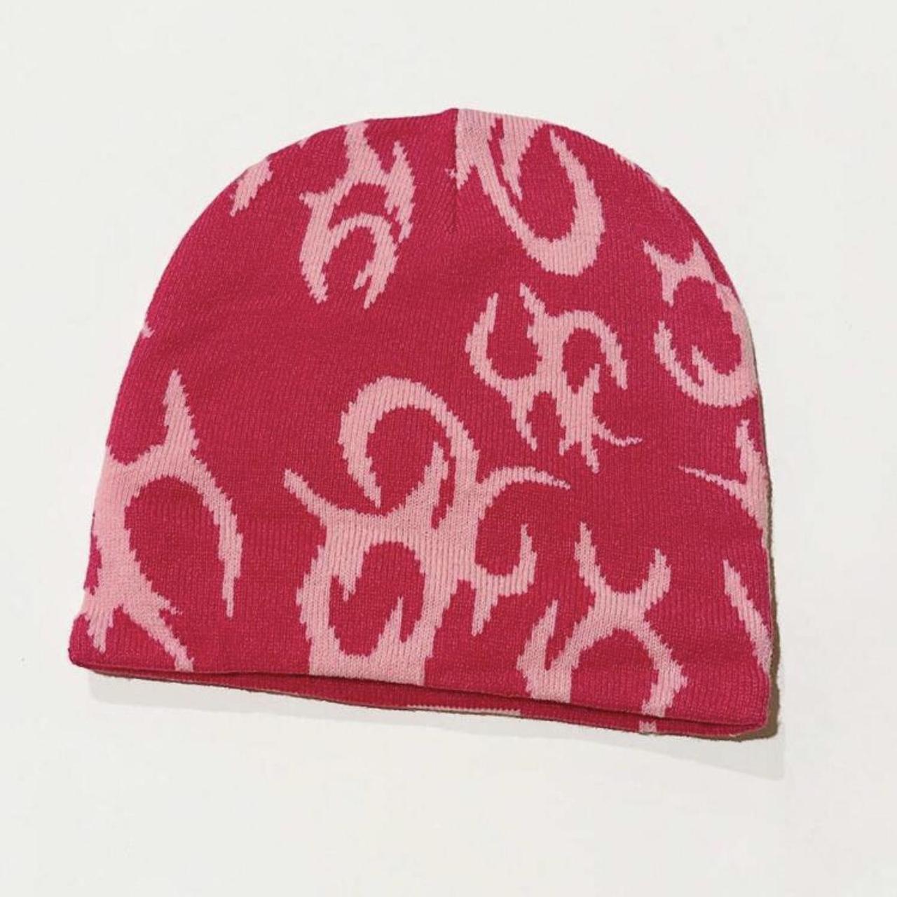 JNCO Men's Red and Pink Hat