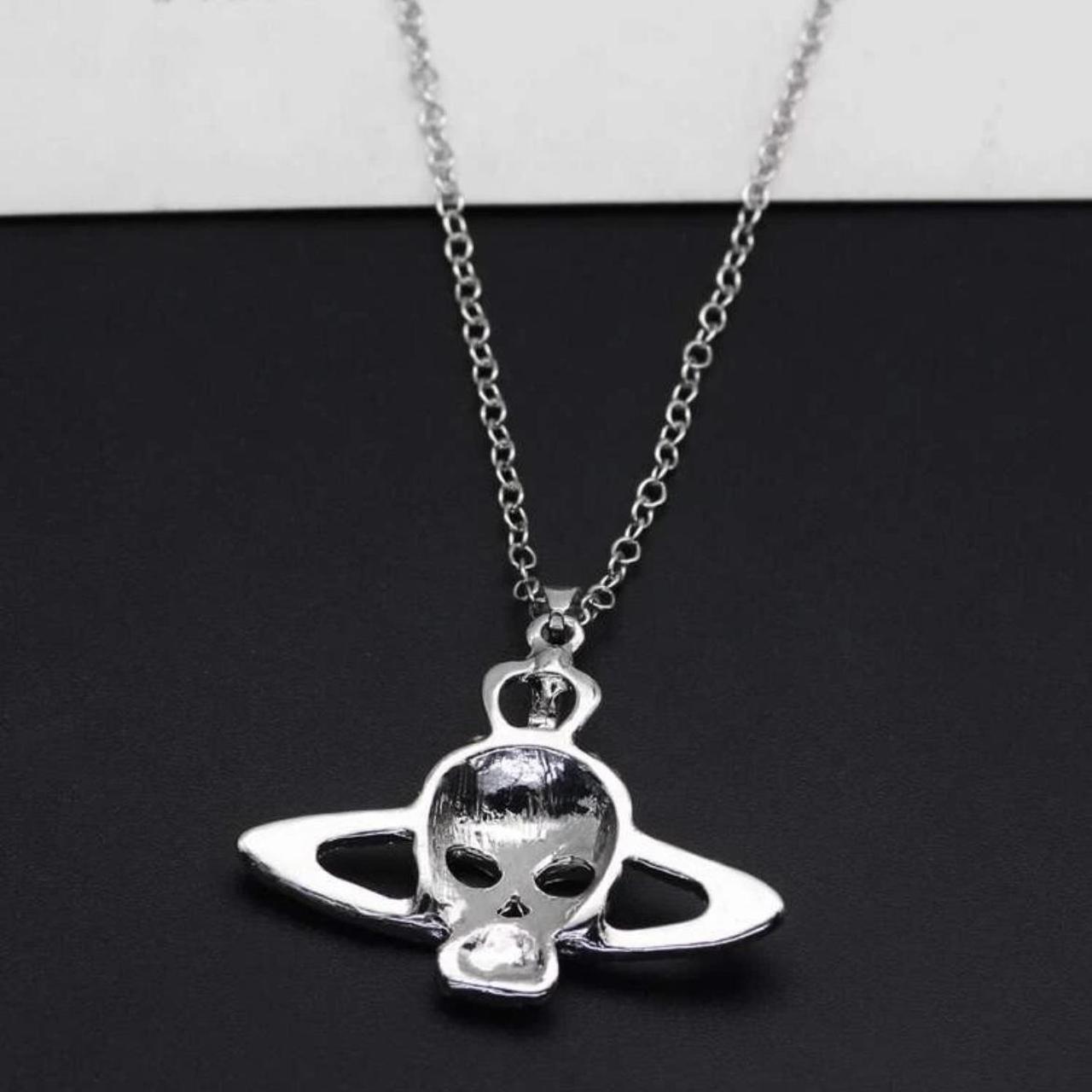 Y2K SKULL NECKLACE DEPOP PAYMENT ONLY. NO... - Depop