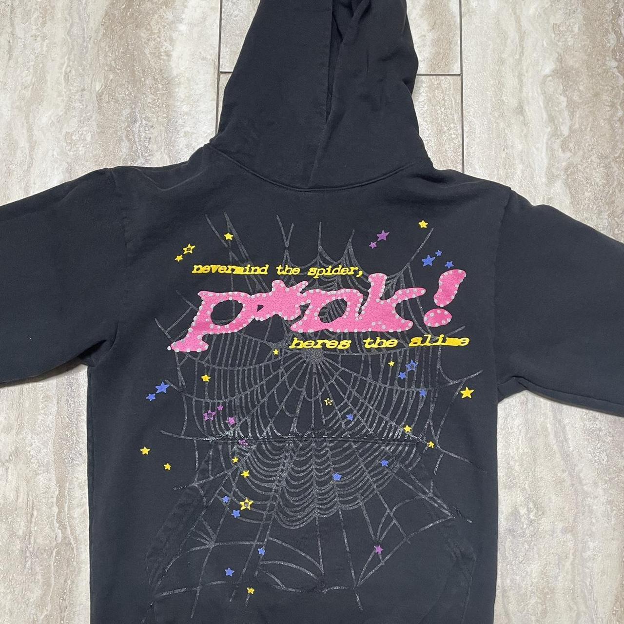 Spider Worldwide Men's Hoodie - Pink - S