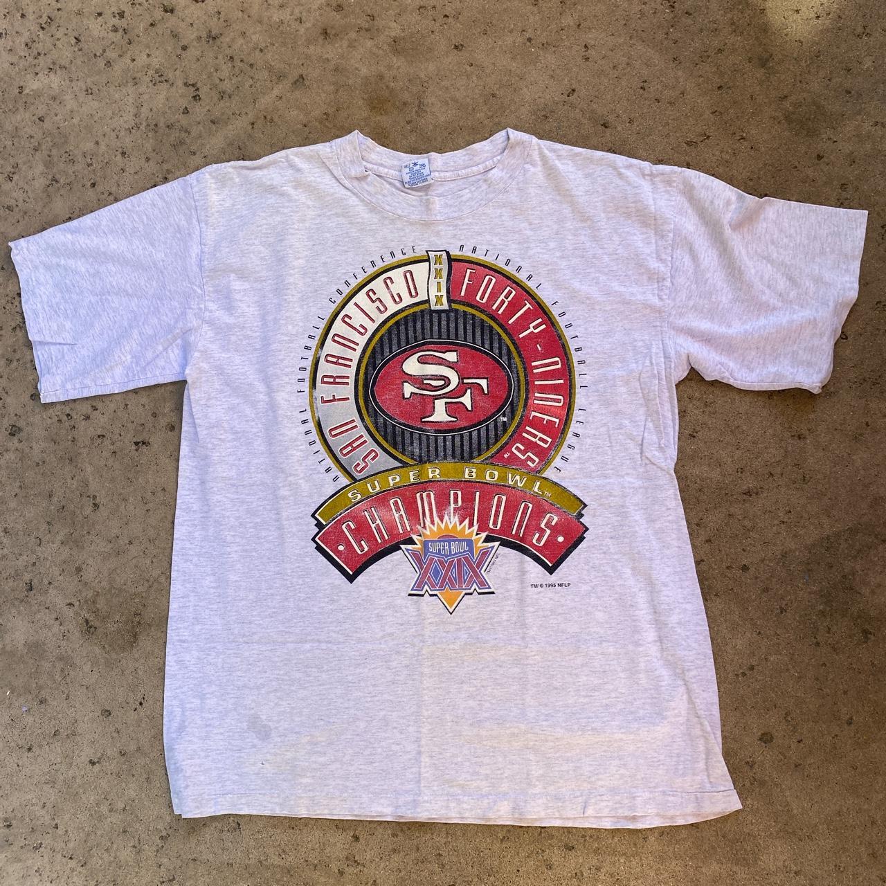 San Francisco 49ers Super Bowl XXIX Champions vintage shirt