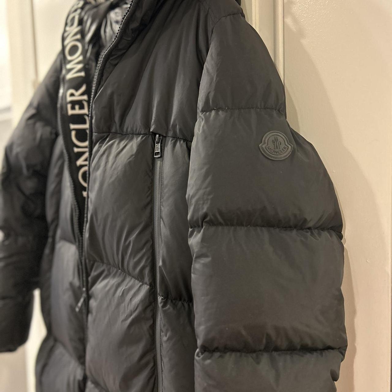モンクレール　templon サイズ1 ブラック希少 MONCLER TEMPLON LONG DOWN FILLED JACKET SIZE | Depop