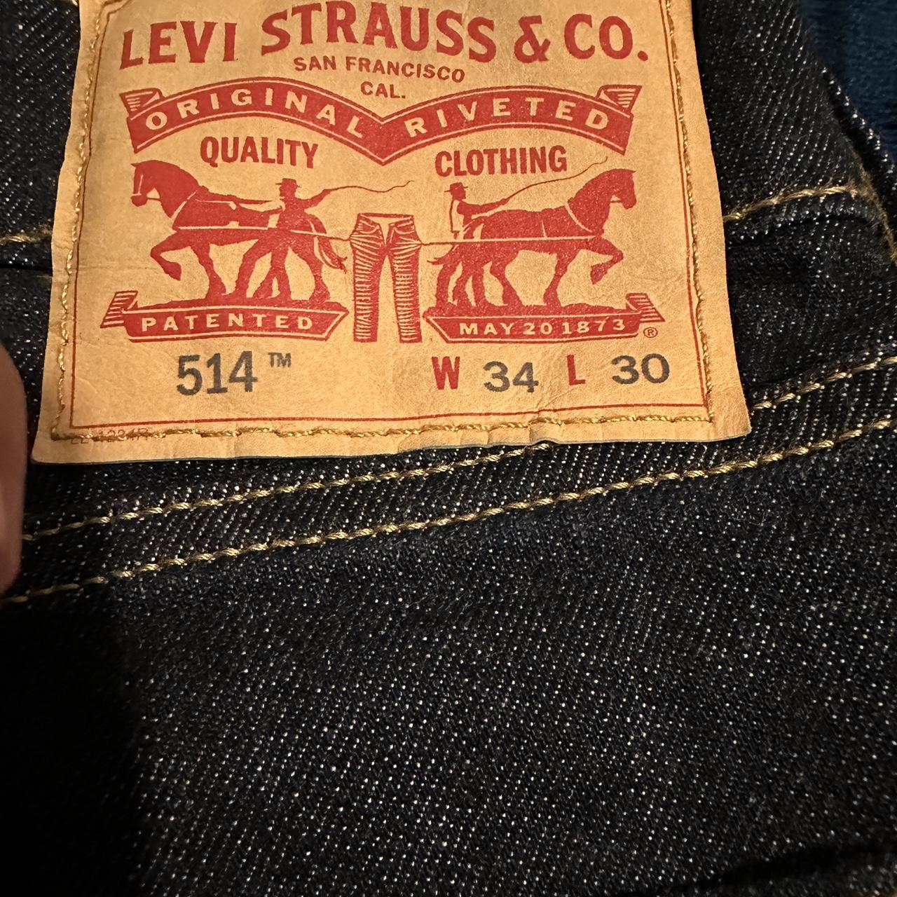 Black Levi jeans Condition on it looks almost new... - Depop