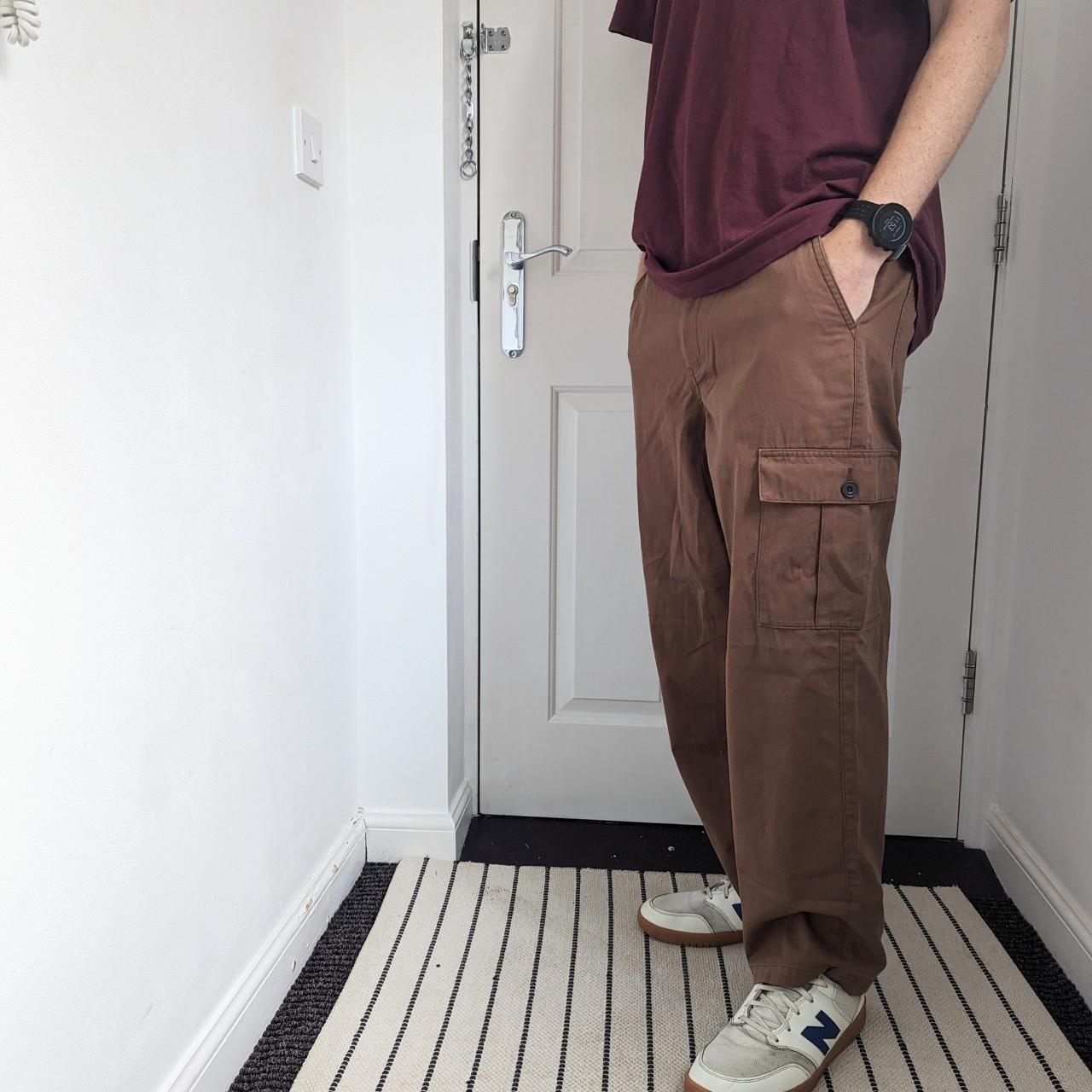 Farah Cargo Trousers Bnwt Size L 3436 Waist Depop 8943