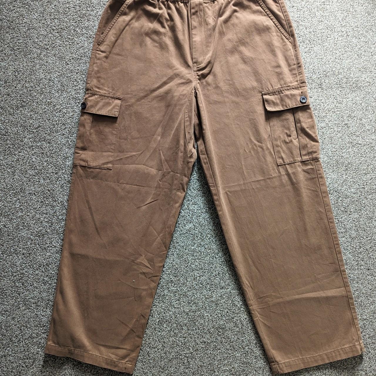 Farah Cargo Trousers Bnwt Size L 3436 Waist Depop 3753