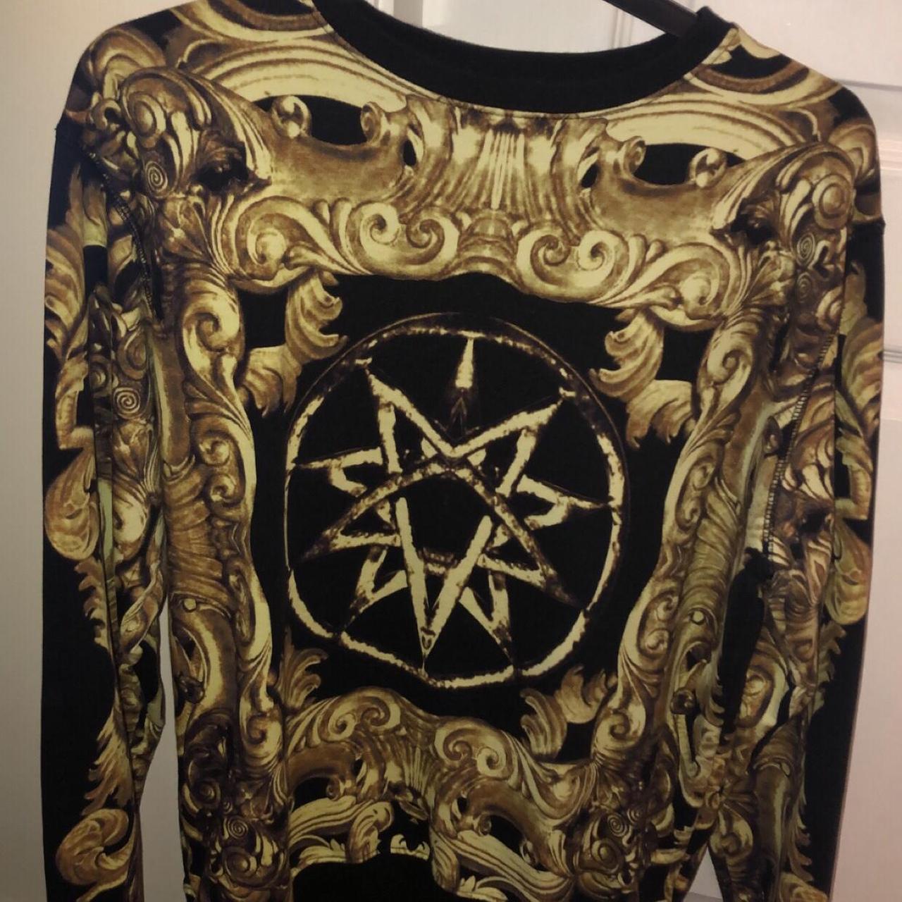 KILLSTAR pentagram jumper. Worn once, really nice... - Depop