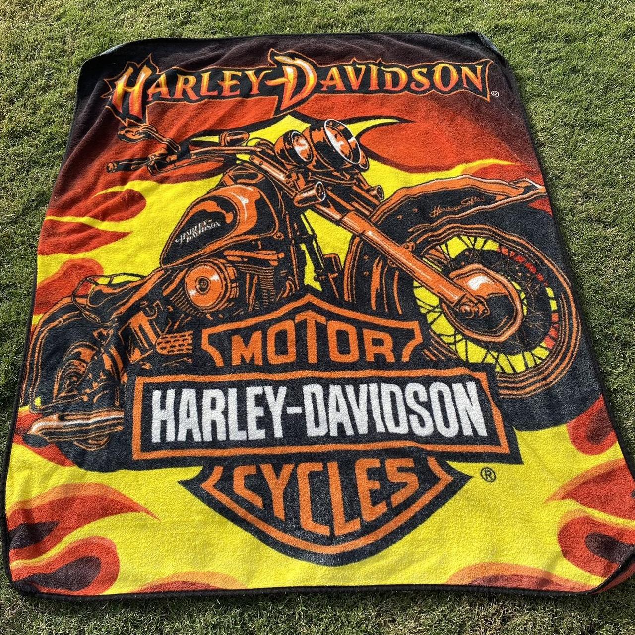 2010 Harley Davidson Blanket Great condition I... Depop