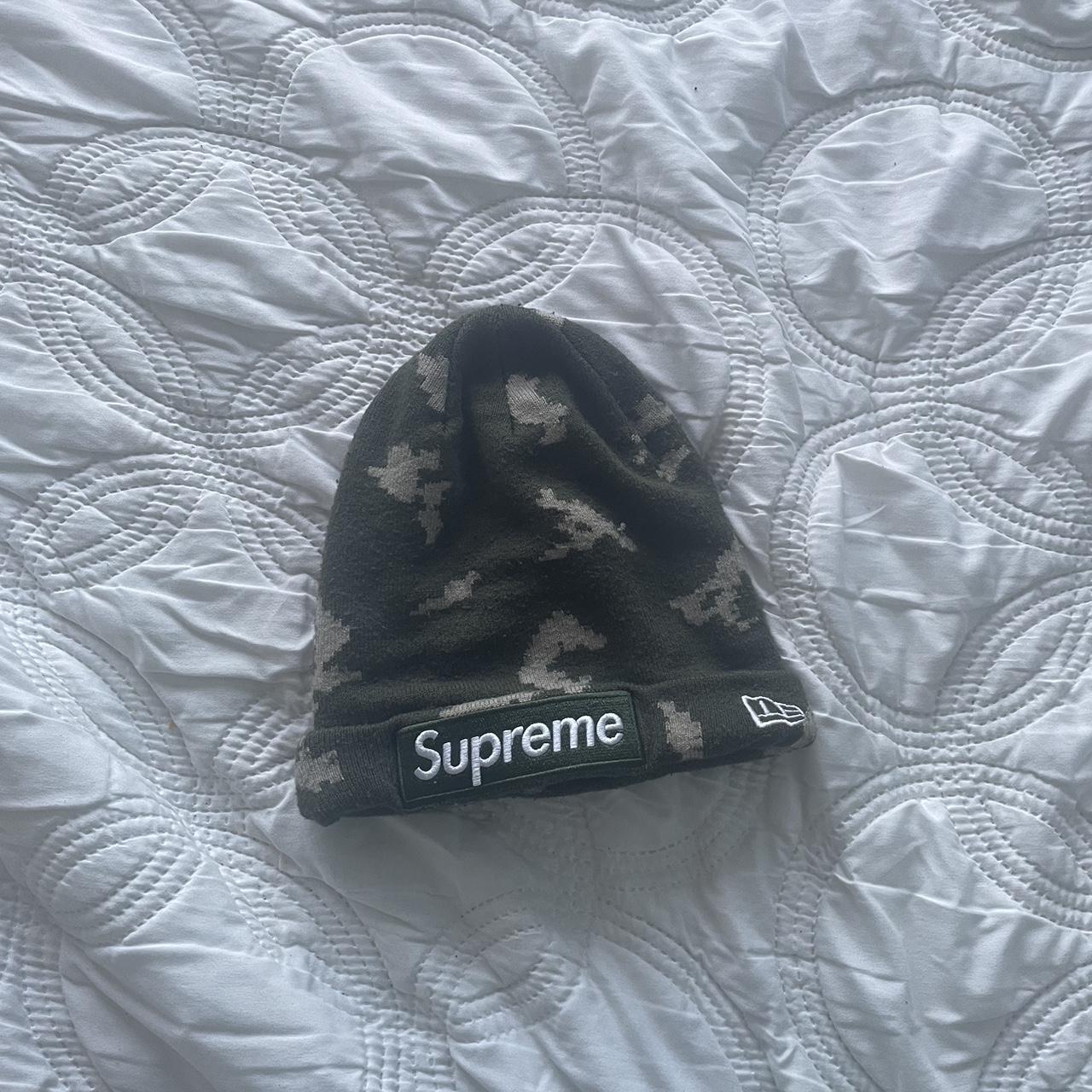 Supreme Louis Vuitton Beanie Black