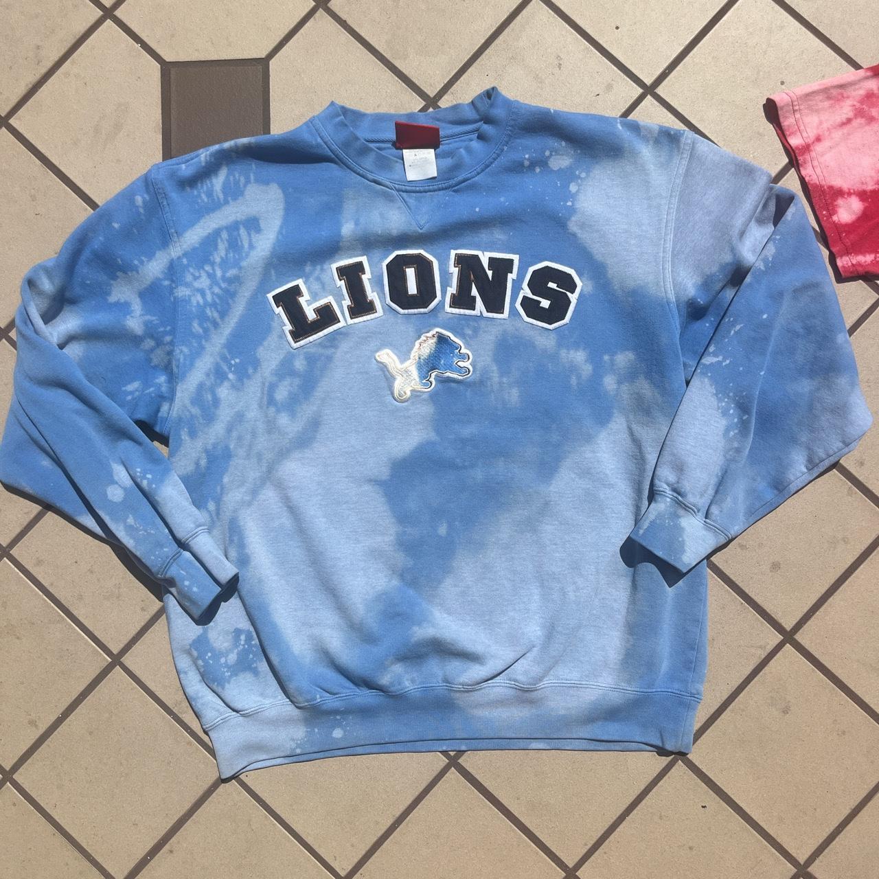 XL) Vintage Detroit Lions Crewneck