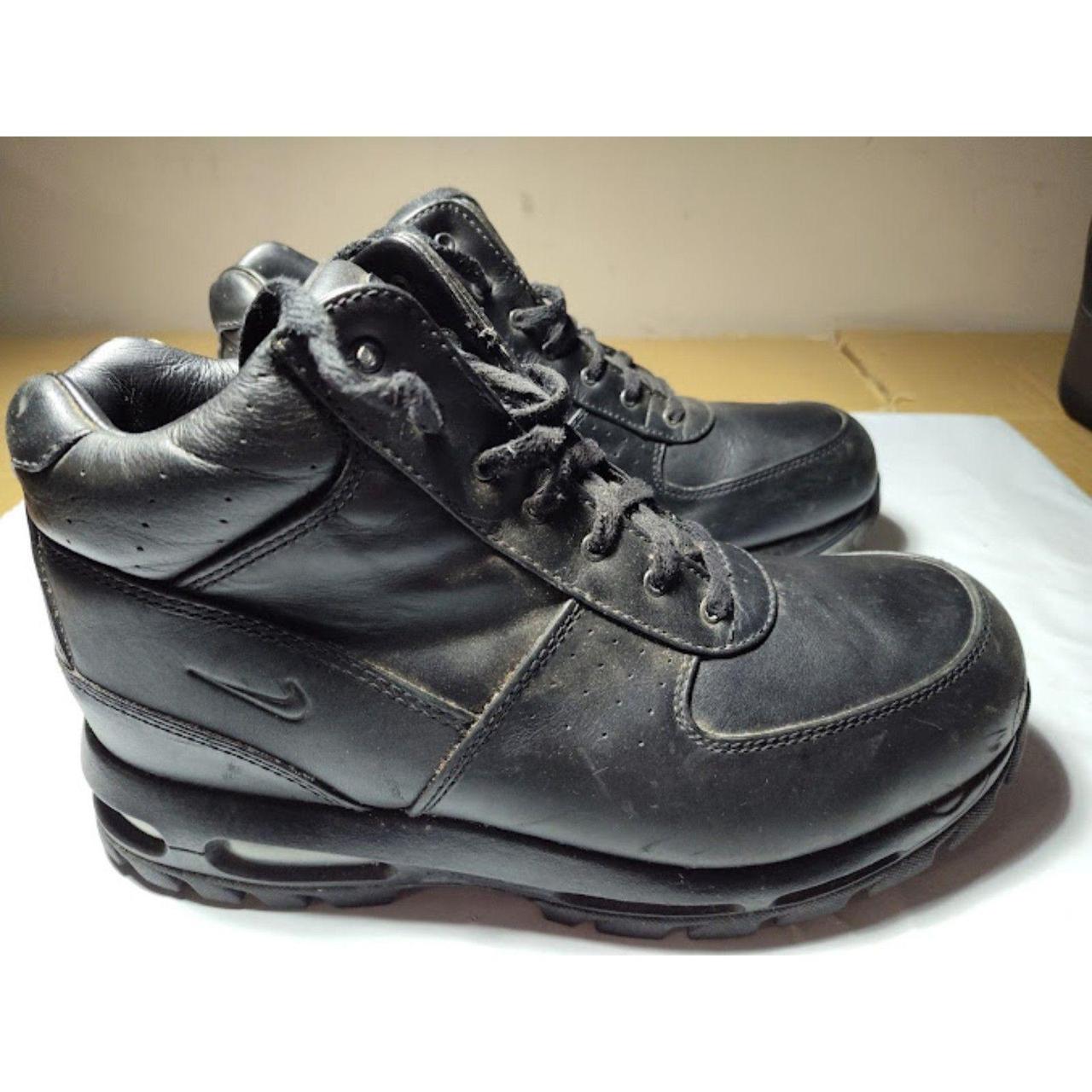 men's black acg boots