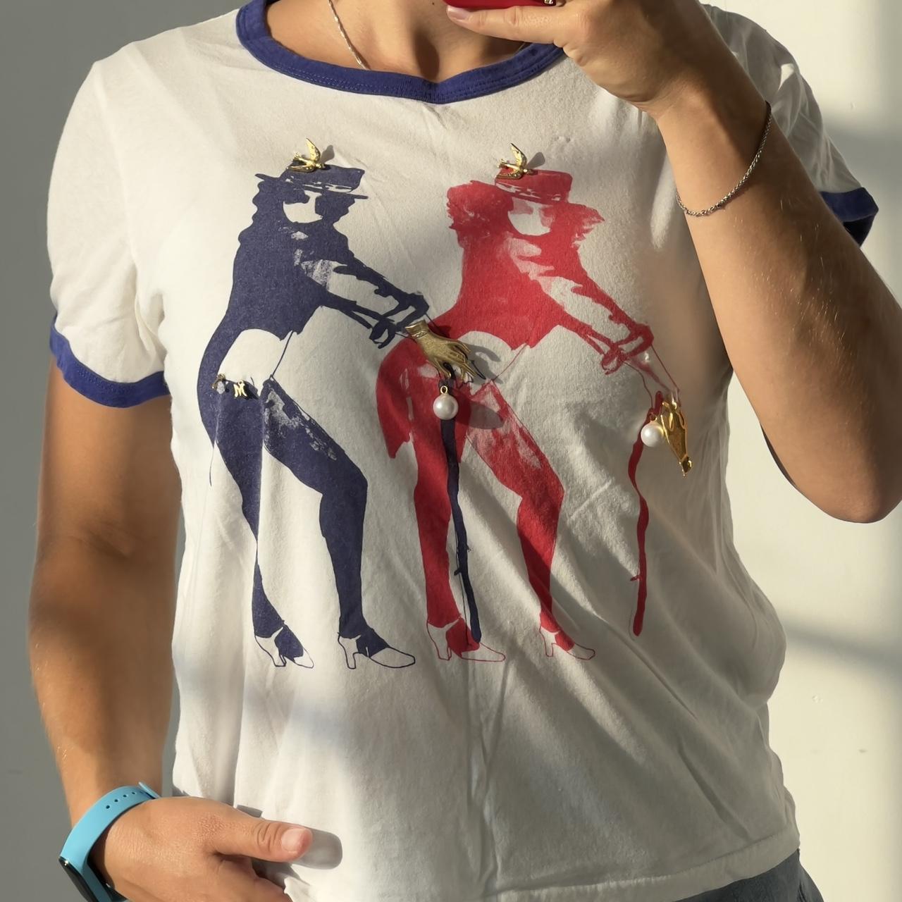 MARC JACOBS × Madga Archerコラボ Tシャツ Marc Jacobs Magda Archer The Collaboration T-Shirt, Size