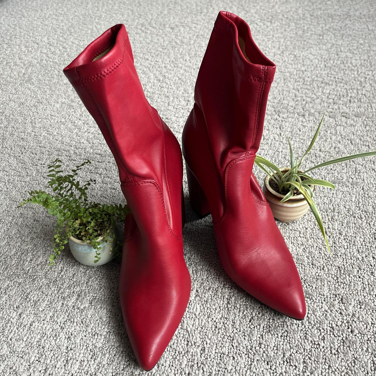 Forever 21 red boots best sale