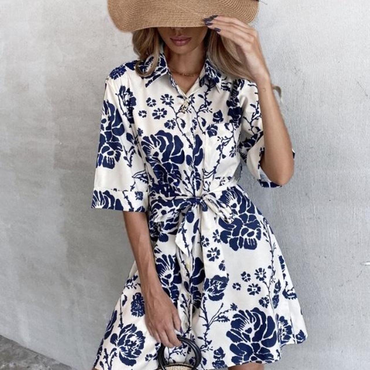 New with tags Zara The Lory Dress floral printed... - Depop