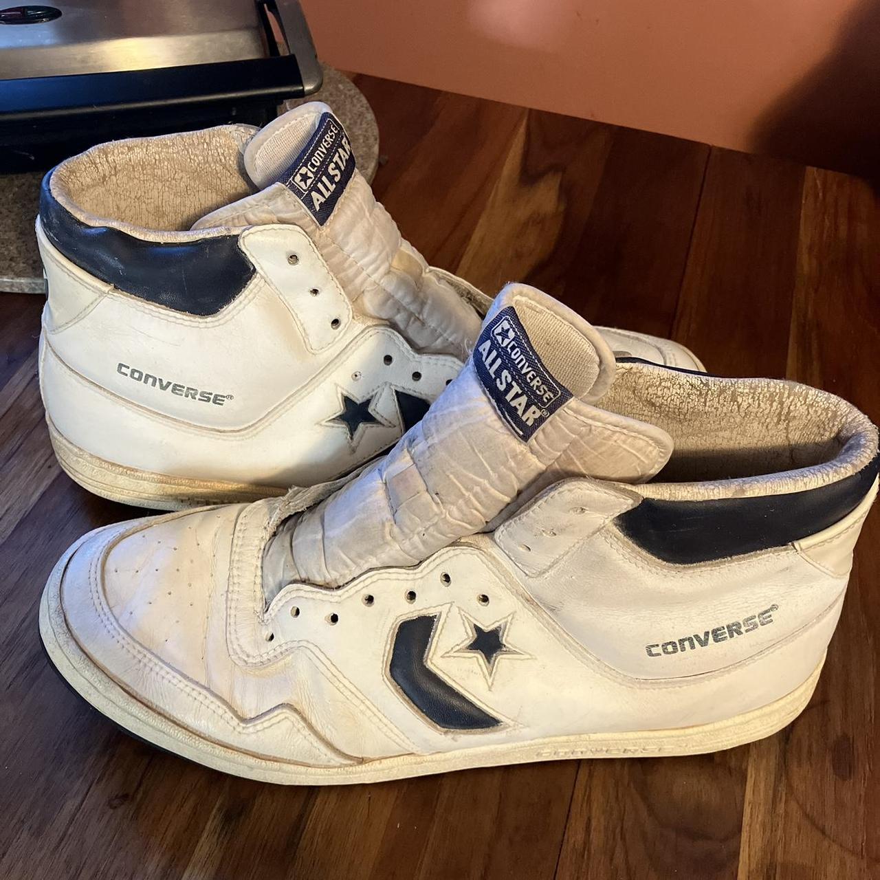 Awesome vintage 1980 s Converse All Star basketball. Depop