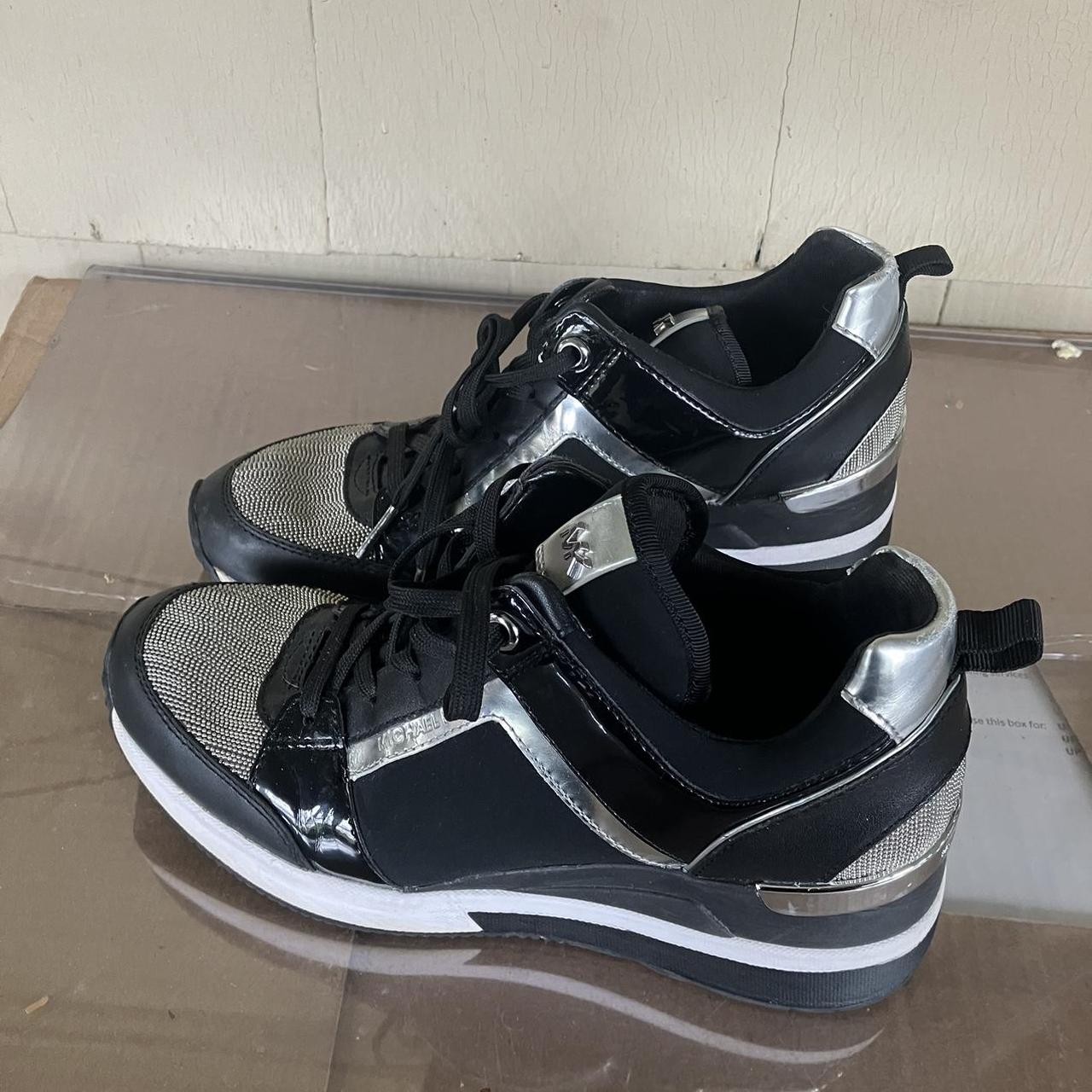 Michael Kors Georgie Leather and Glitter Depop