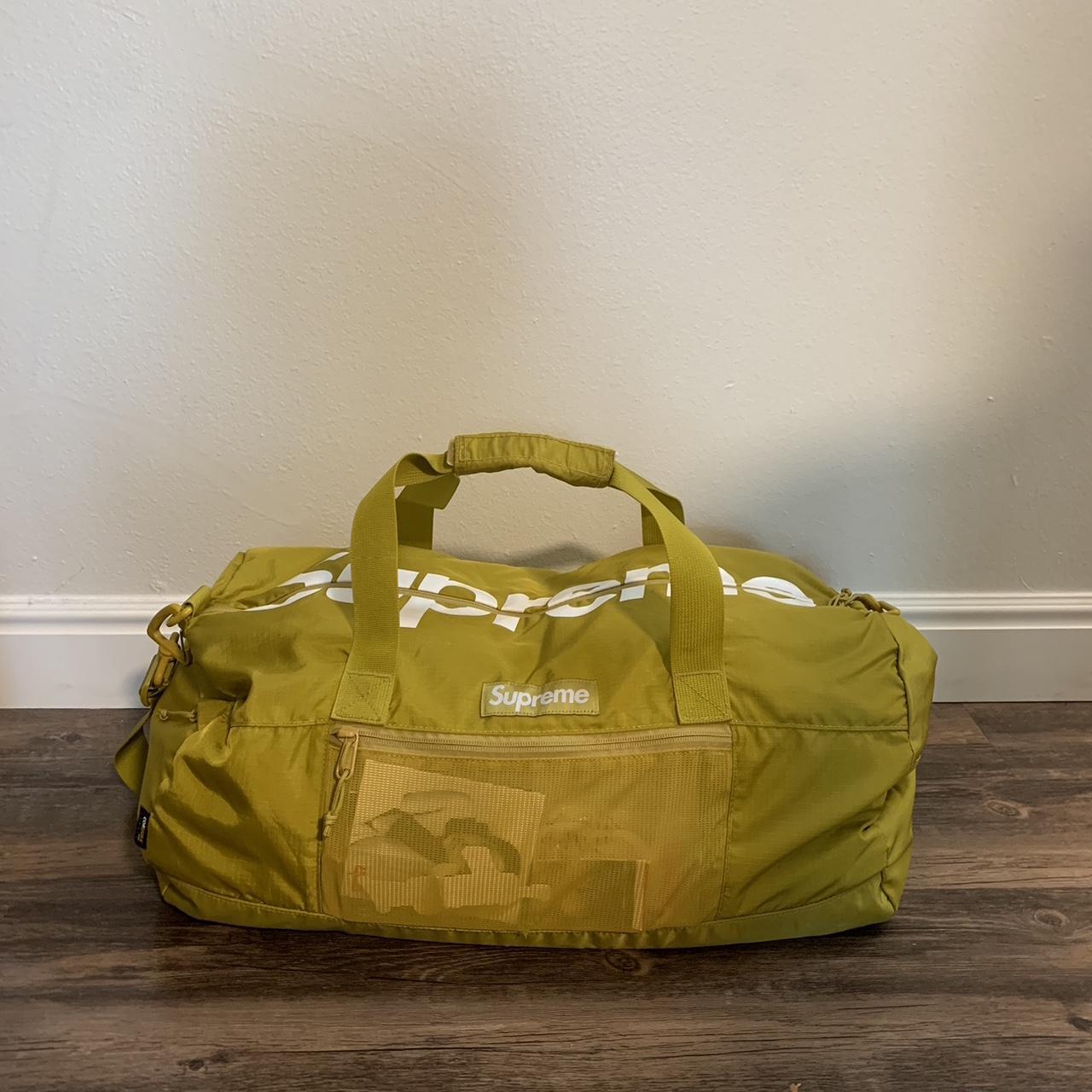 Supreme ss17 yellow duffel bag. Very rare only other