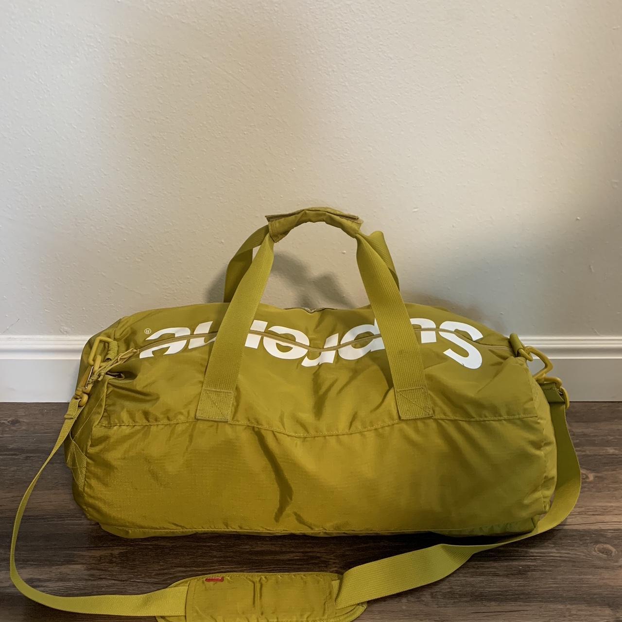 Supreme ss17 yellow duffel bag. Very rare only other