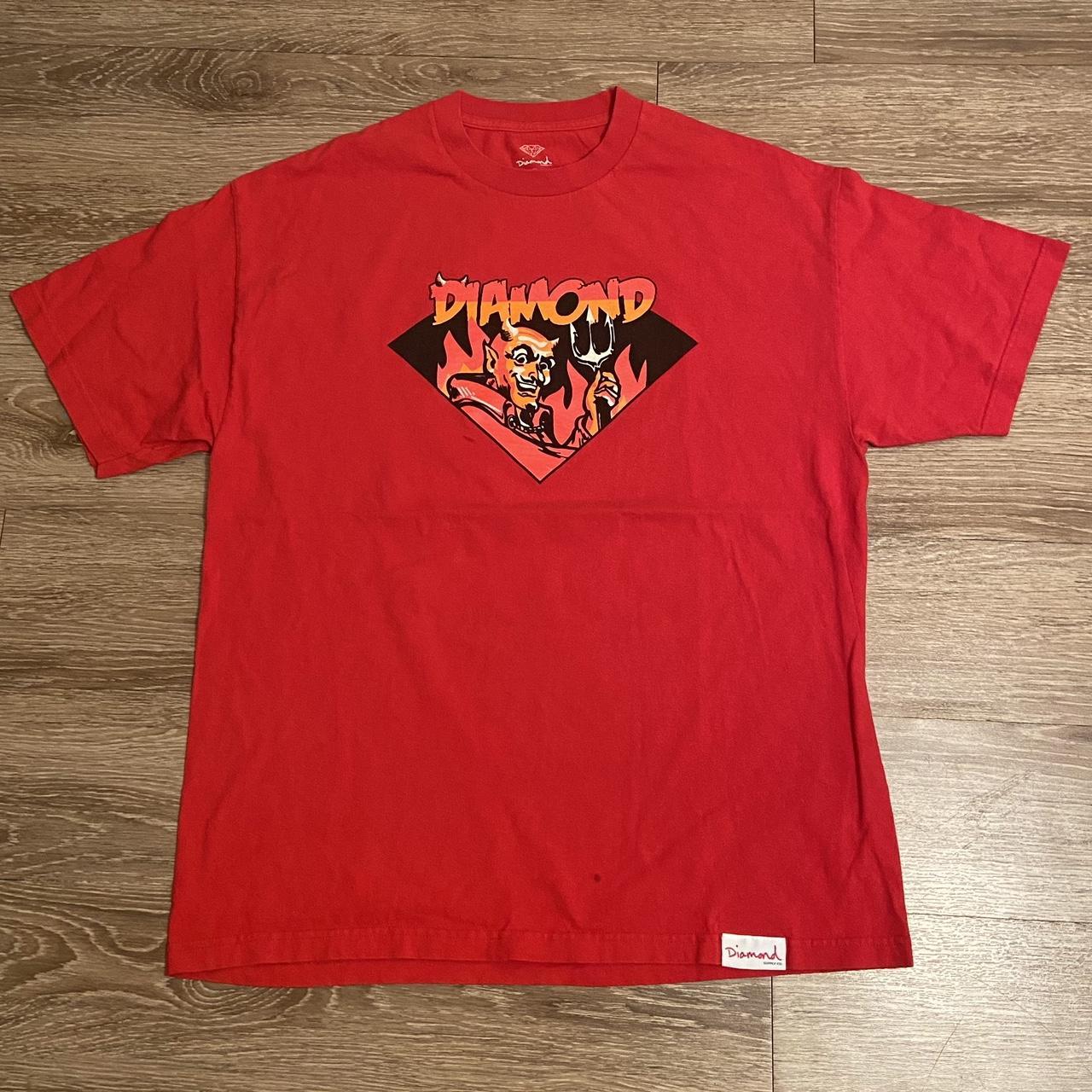 Diamond Supply Co. Men's Red T-shirt