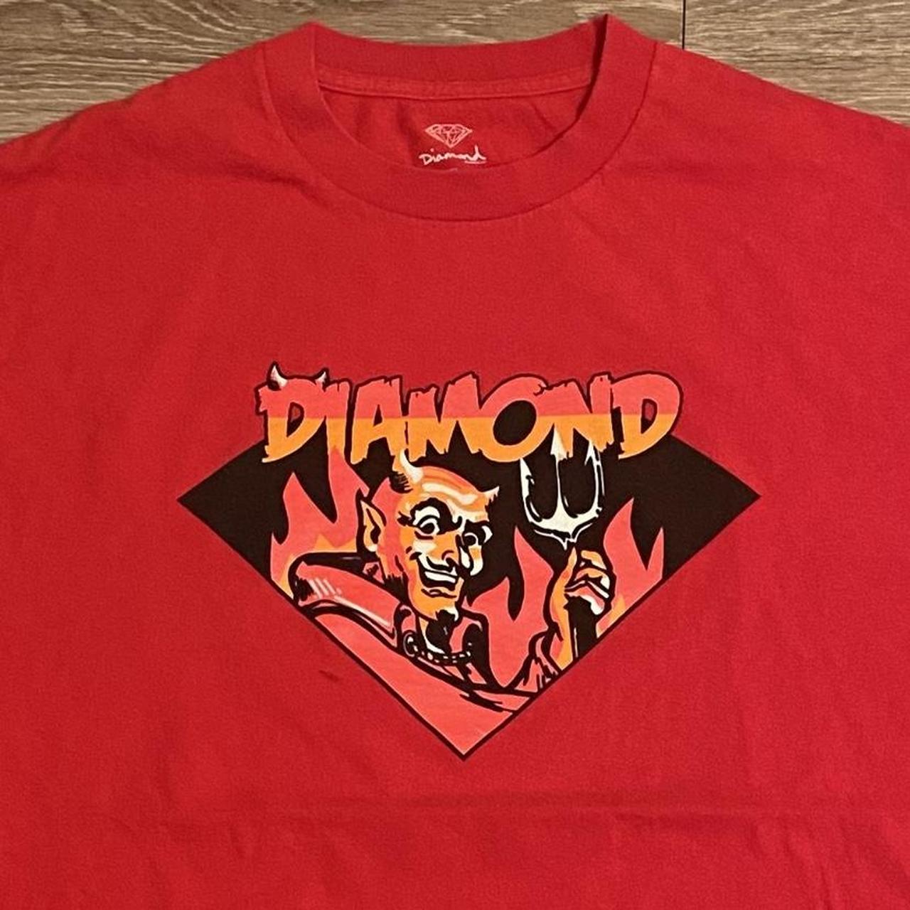 Diamond Supply Co. Men's Red T-shirt (3)