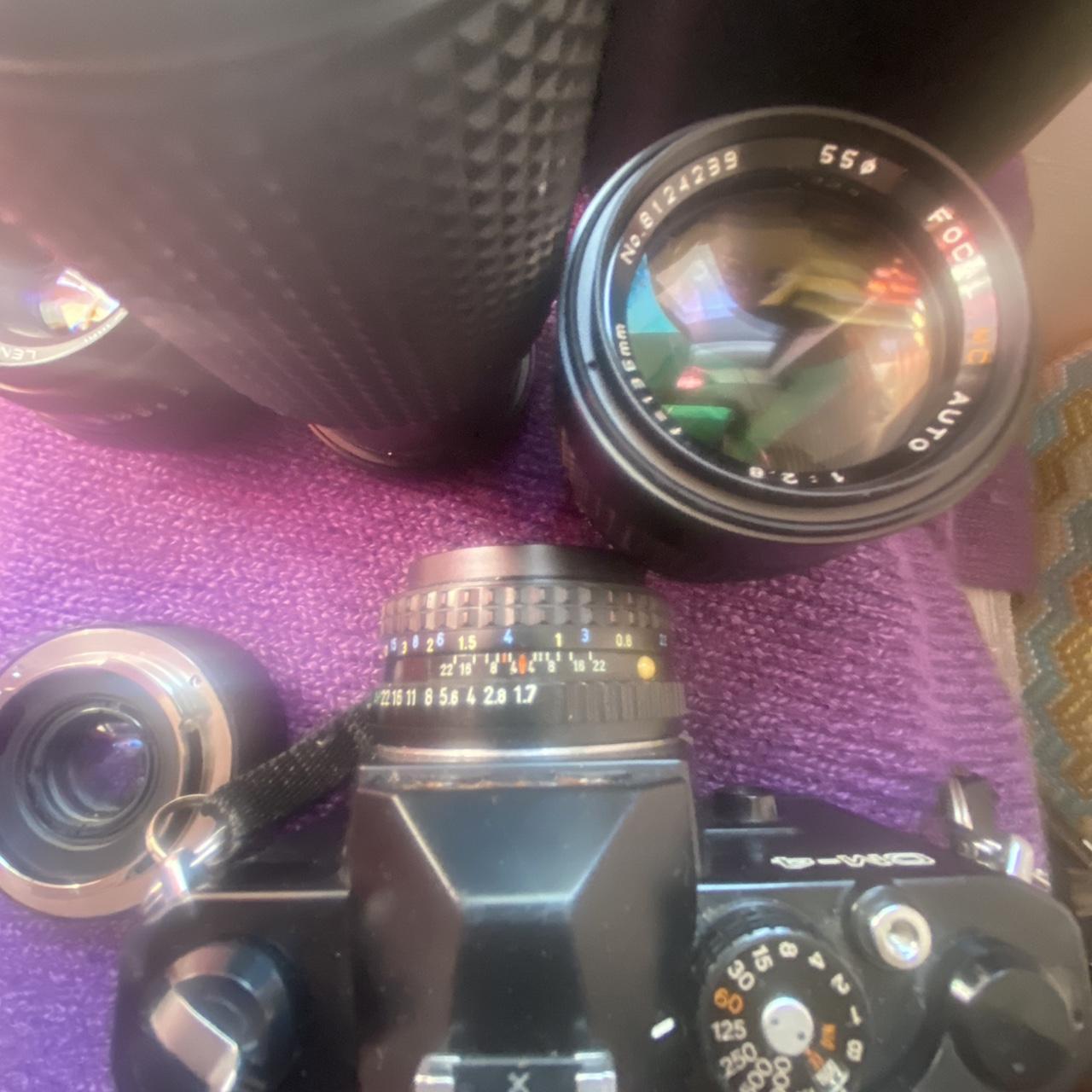 Chinon CM4 Comes with various lenses Tested and... Depop