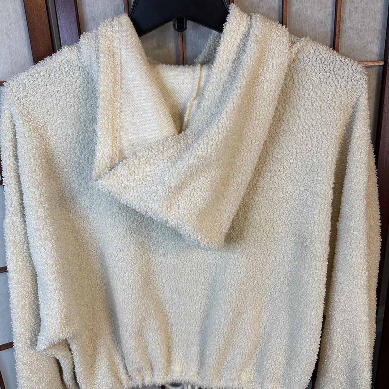 Polly & Esther Women's Hoodie - Cream/White - S –… - image 7