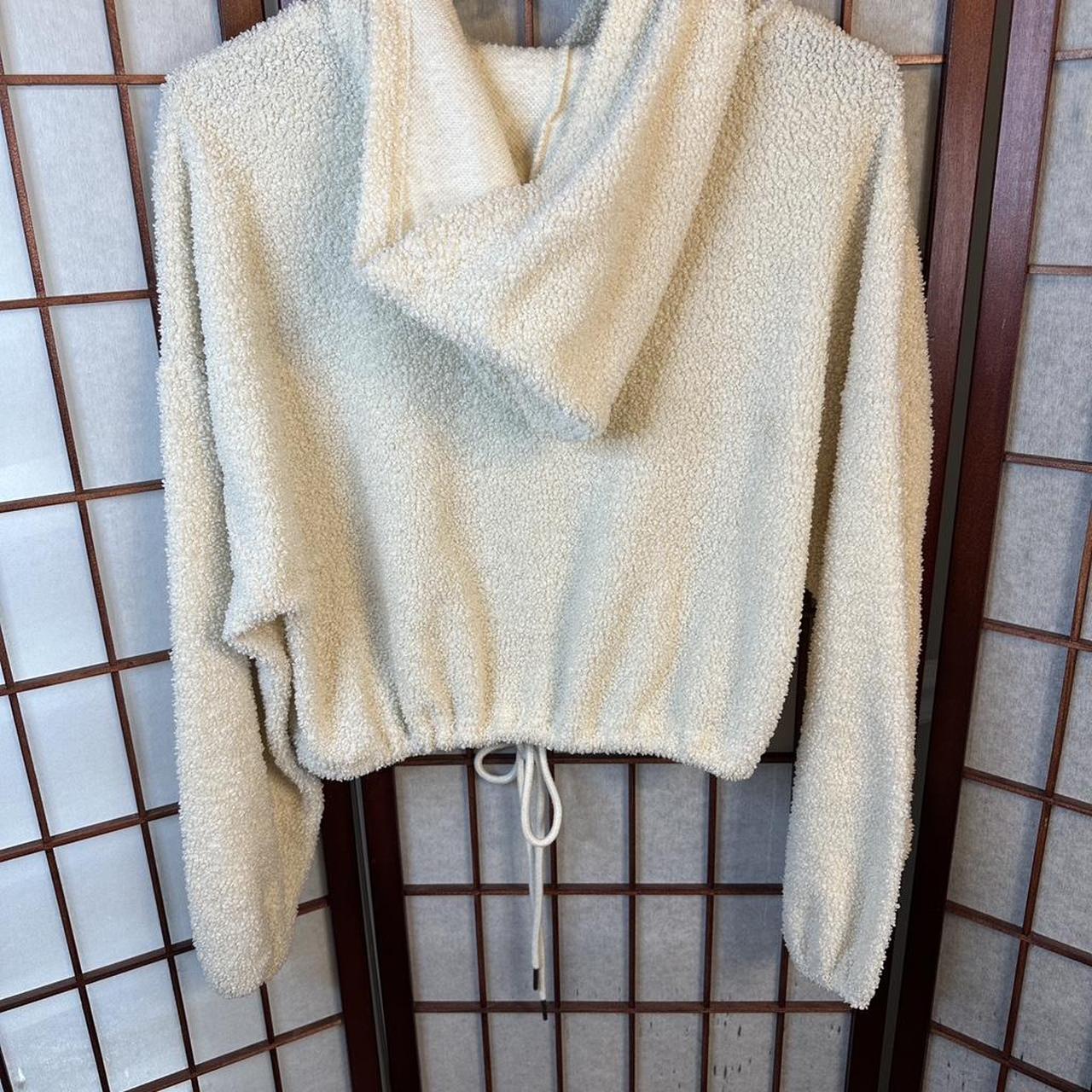 Polly & Esther Women's Hoodie - Cream/White - S –… - image 8