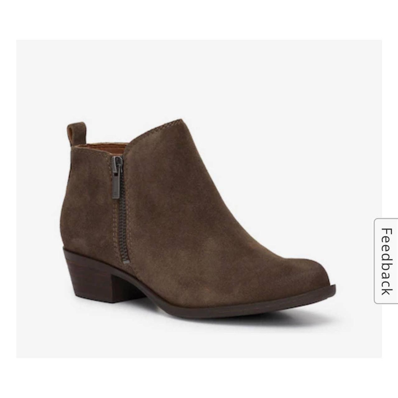 Lucky brand hot sale basel bootie java