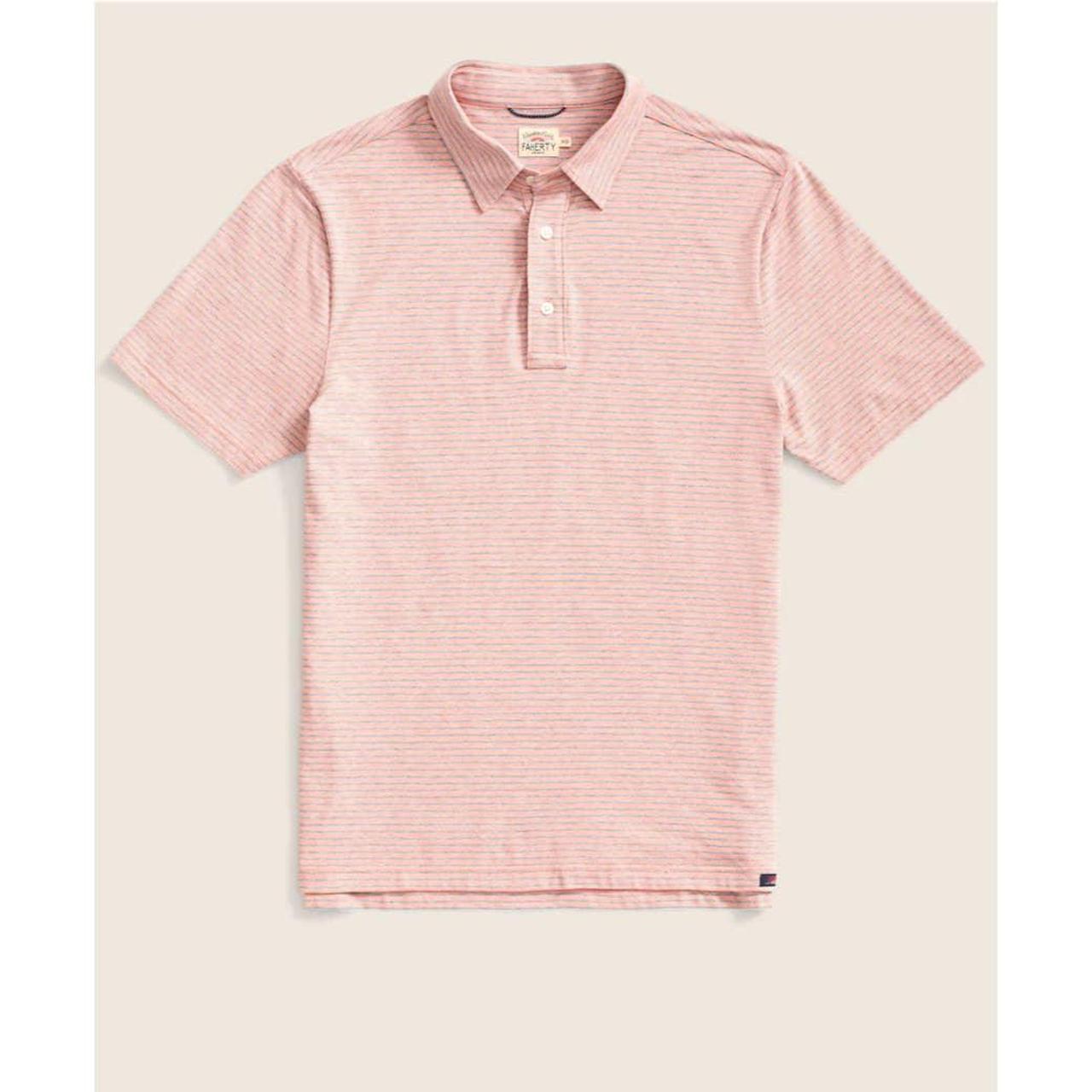 Faherty Movement Short-Sleeve Polo Shirt