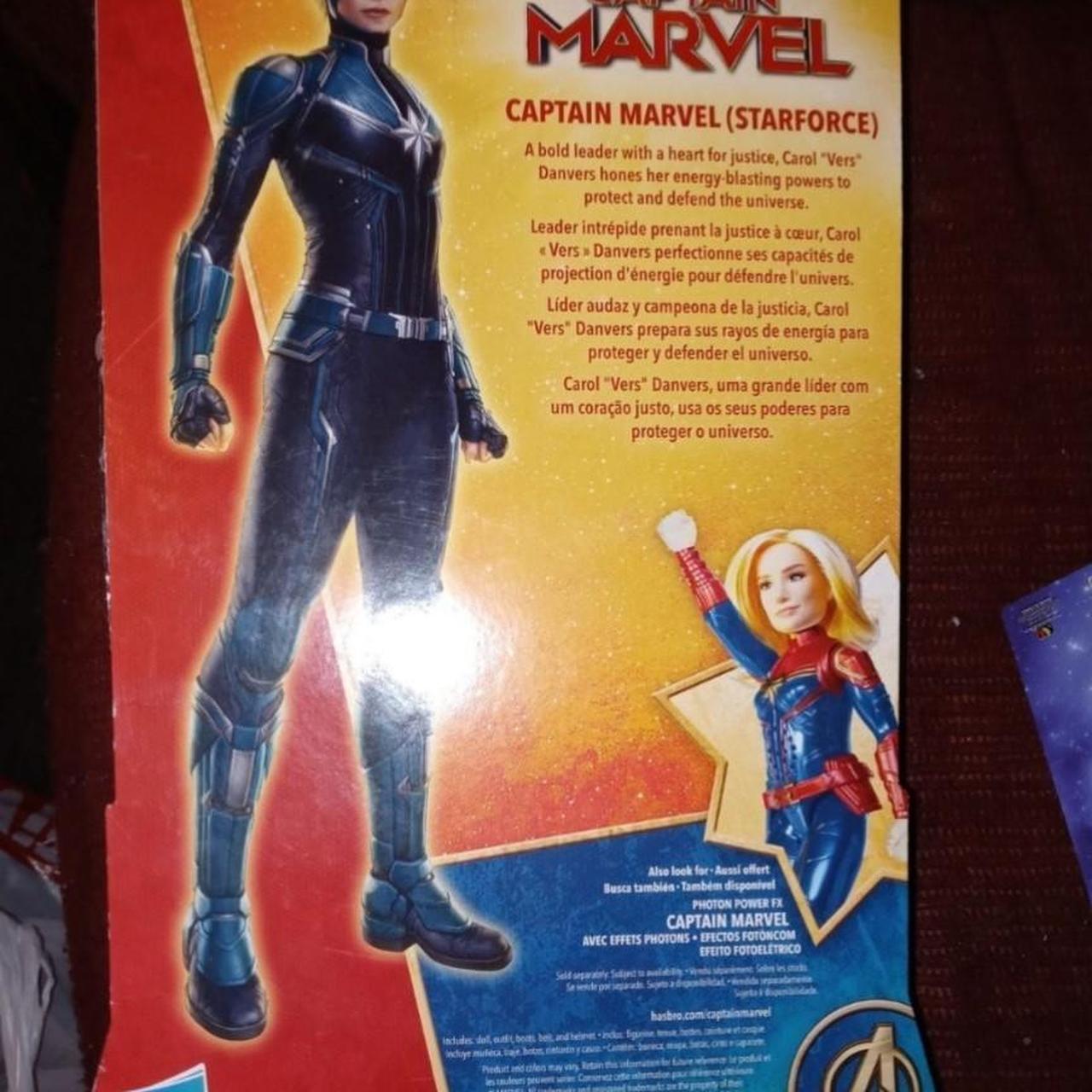 Captain Marvel Starforce Action figure When the - Depop