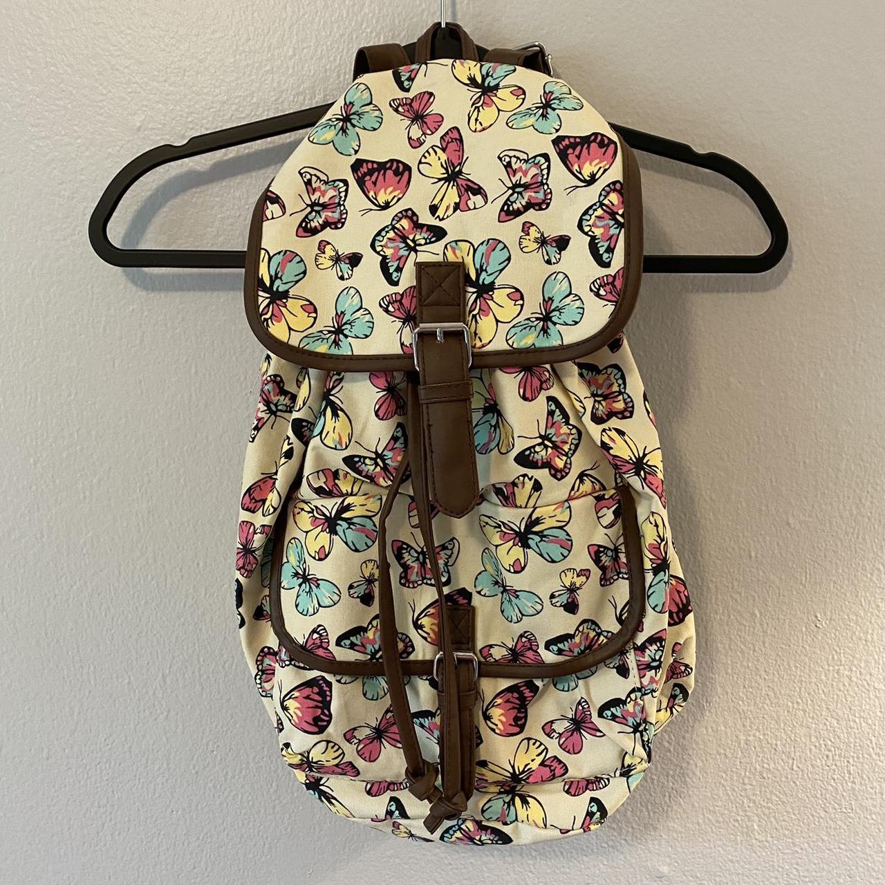 Retro 3D Butterfly Flower Leaves Leather Multi-function Original Shoulder  Bag Backpack | Shoulder Bags | Fashion Bags- ByGoods.Com