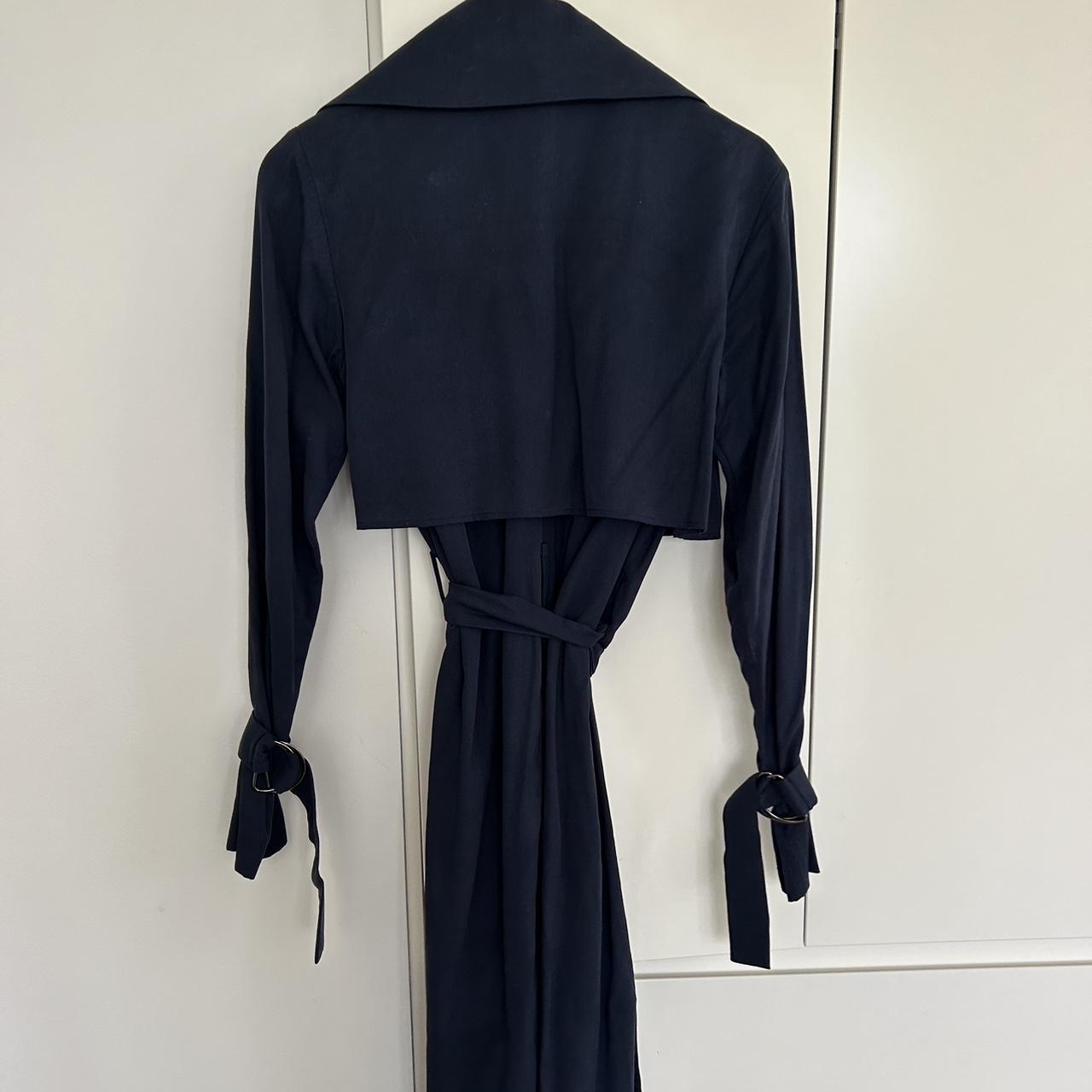 Viktoria & Woods Navy Trench Coat Size 1 - size... - Depop